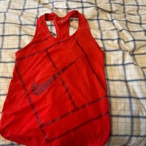 Nike red tanktop